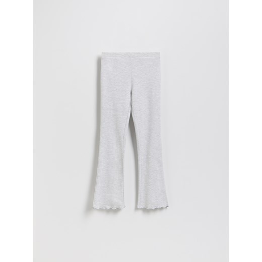 Reserved - Legginsy flare - jasnoszary ze sklepu Reserved w kategorii Spodnie dziewczęce - zdjęcie 184696756