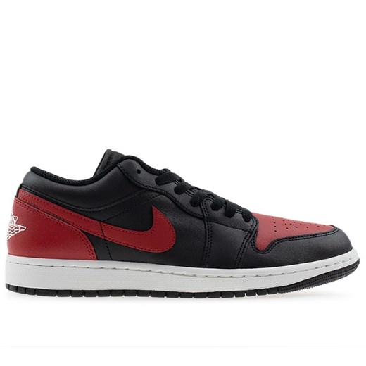 Buty męskie Nike Air Jordan 1 Low 553558-067 - czarno-czerwone ze sklepu streetstyle24.pl w kategorii Buty sportowe męskie - zdjęcie 184697065