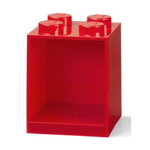LEGO Regał ścienny &quot;Brick 4&quot; w kolorze czerwonym - 16 x 21 x 16 cm ze sklepu Limango Polska w kategorii Perfumy męskie - zdjęcie 184697615