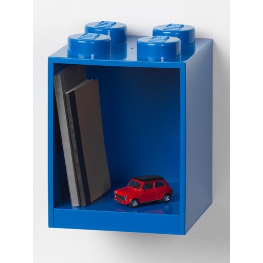 LEGO Regał ścienny &quot;4 Knobs&quot; w kolorze niebieskim - 15,9 x 47 x 16,1 cm ze sklepu Limango Polska w kategorii Meble dziecięce - zdjęcie 184697616