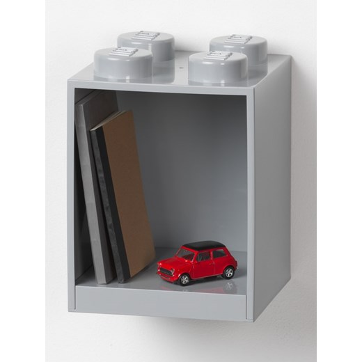 LEGO Regał ścienny &quot;4 Knobs&quot; w kolorze szarym - 15,9 x 47 x 16,1 cm ze sklepu Limango Polska w kategorii Meble dziecięce - zdjęcie 184697618