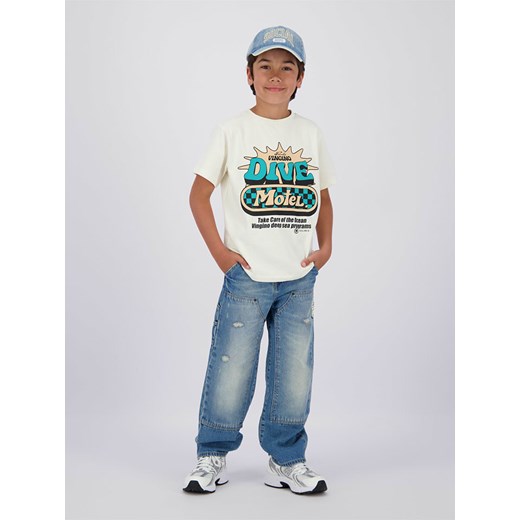 Vingino Koszulka w kolorze kremowym ze sklepu Limango Polska w kategorii T-shirty chłopięce - zdjęcie 184697785