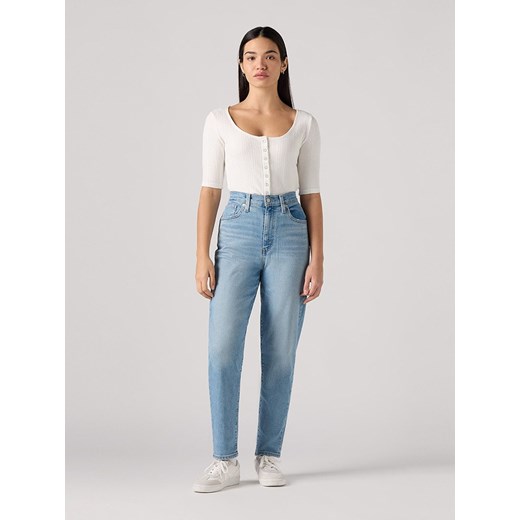 Levi&apos;s Dżinsy - Mom fit - w kolorze błękitnym ze sklepu Limango Polska w kategorii Jeansy damskie - zdjęcie 184697915