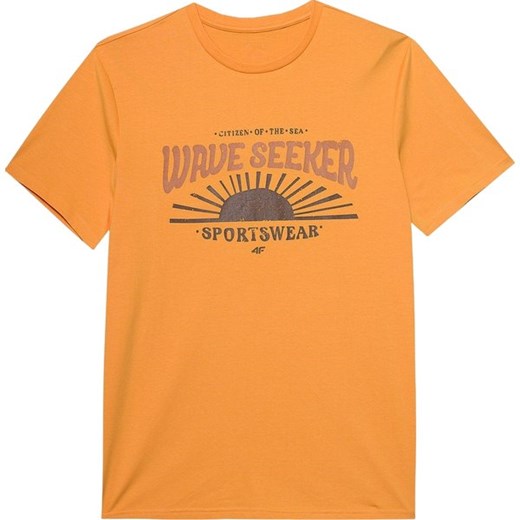 Koszulka męska 4FWSS24TTSHM1321 4F ze sklepu SPORT-SHOP.pl w kategorii T-shirty męskie - zdjęcie 184698795