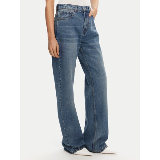 AMI PARIS Jeansy FTR450.DE0046 Granatowy Regular Fit ze sklepu MODIVO w kategorii Jeansy damskie - zdjęcie 184698947