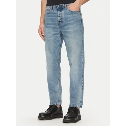 AMI PARIS Jeansy HTR103.DE0046 Niebieski Tapered Fit ze sklepu MODIVO w kategorii Jeansy męskie - zdjęcie 184698976