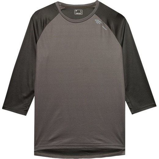 Longsleeve rowerowy męski 4FWSS24TFLOM236 4F ze sklepu SPORT-SHOP.pl w kategorii T-shirty męskie - zdjęcie 184700979