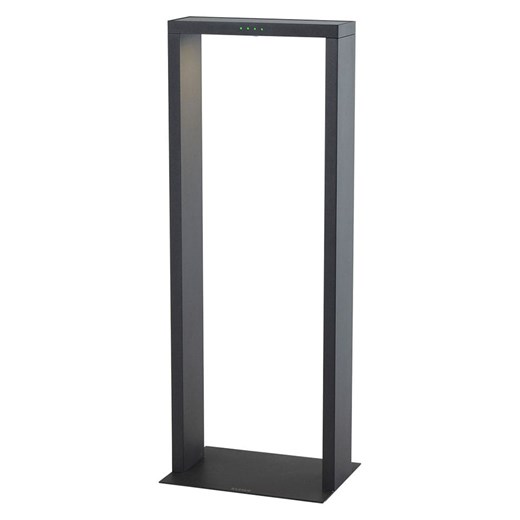 lumisky Solarna lampa zewnętrzna LED &quot;Axis Maxi&quot; w kolorze czarnym - 24,5 x 65 x 18 cm ze sklepu Limango Polska w kategorii Oświetlenie ogrodowe - zdjęcie 184701198