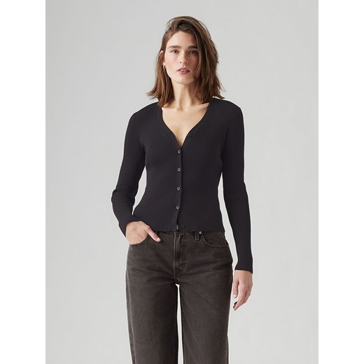 Levi's Kardigan w kolorze czarnym - id: 17330523 - marki Levi's - 184701447 Levi's Kardigan w kolorze czarnym ze sklepu Limango Polska w kategorii Swetry damskie - zdjęcie 184701447
