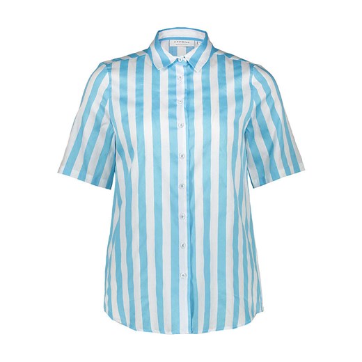 Eterna Koszula - Regular fit - w kolorze turkusowo-białym ze sklepu Limango Polska w kategorii Koszule damskie - zdjęcie 184701465