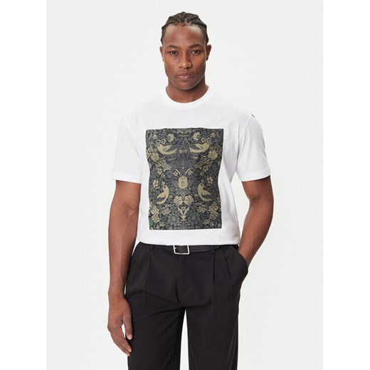 HUGO T-Shirt Dipasly 50545363 Biały Relaxed Fit ze sklepu MODIVO w kategorii T-shirty męskie - zdjęcie 184701556