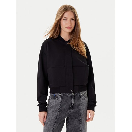 HUGO Bluza Dakure 50542743 Czarny Relaxed Fit ze sklepu MODIVO w kategorii Bluzy damskie - zdjęcie 184701568