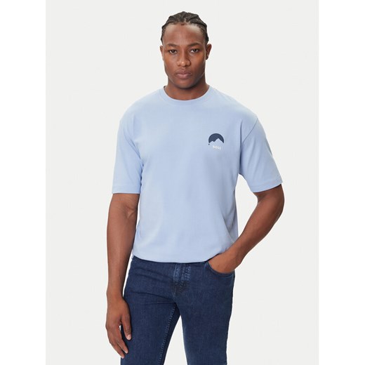 BOSS T-Shirt Te_Move 50547087 Błękitny Relaxed Fit ze sklepu MODIVO w kategorii T-shirty męskie - zdjęcie 184701598