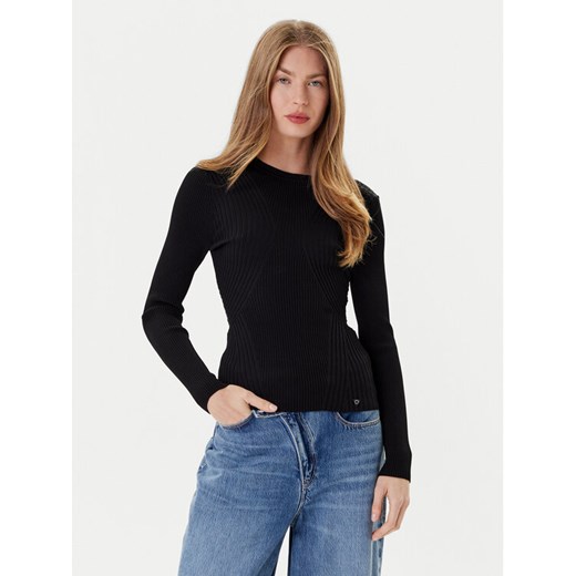 Guess Sweter W5YR08 Z0040 Czarny Slim Fit ze sklepu MODIVO w kategorii Swetry damskie - zdjęcie 184701668