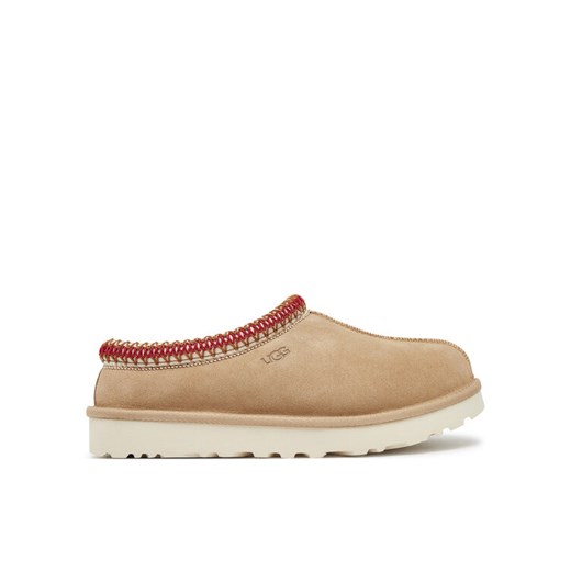 Ugg Kapcie W Tasman 5955 Beżowy ze sklepu MODIVO w kategorii Kapcie damskie - zdjęcie 184701719