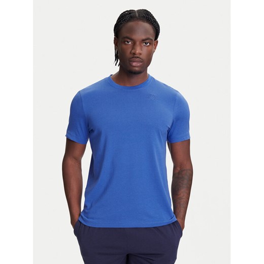 Kappa T-Shirt Logo Korpo Cafers 304J150 Niebieski Slim Fit ze sklepu MODIVO w kategorii T-shirty męskie - zdjęcie 184701827