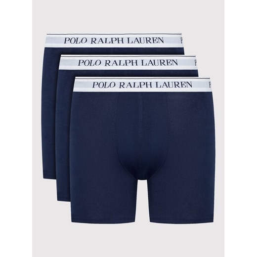 Polo Ralph Lauren Komplet 3 par bokserek 714830300035 Granatowy ze sklepu MODIVO w kategorii Majtki męskie - zdjęcie 184701885