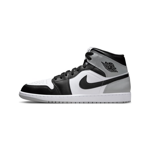 Buty męskie Air Jordan 1 Mid - Biel ze sklepu Nike poland w kategorii Buty sportowe męskie - zdjęcie 184704268