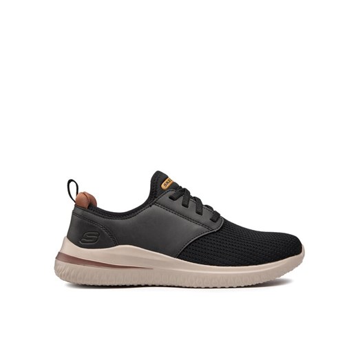 Sneakersy Skechers Mooney 210239/BLK Czarny ze sklepu eobuwie.pl w kategorii Buty sportowe męskie - zdjęcie 184705268