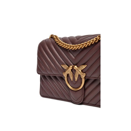 Torebka PINKO Love One Classic Dc AI 24-25 PLTT 100941 A0GK Bordowy Pinko OS eobuwie.pl