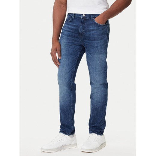 HUGO Jeansy 50542689 Granatowy Slim Fit ze sklepu MODIVO w kategorii Jeansy męskie - zdjęcie 184706709