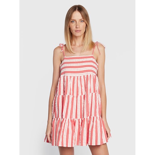 Seafolly Sukienka letnia Cabana 54861-DR Czerwony Regular Fit ze sklepu MODIVO w kategorii Sukienki - zdjęcie 184706747