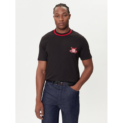 HUGO T-Shirt Dugbytee 50542957 Czarny Relaxed Fit ze sklepu MODIVO w kategorii T-shirty męskie - zdjęcie 184706815