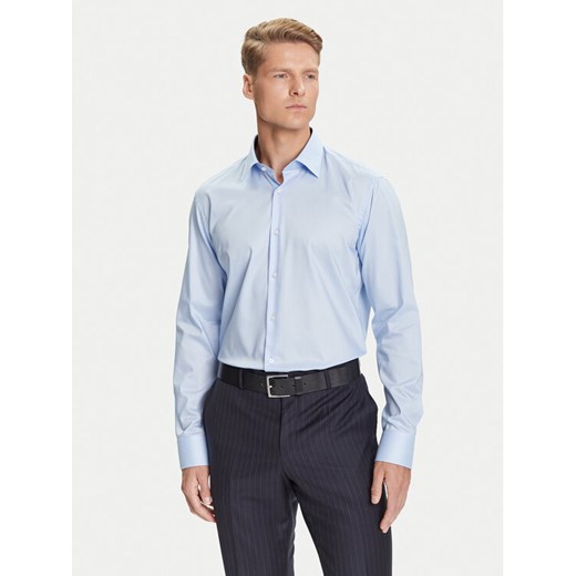 BOSS Koszula H-Joe 50545145 Błękitny Regular Fit ze sklepu MODIVO w kategorii Koszule męskie - zdjęcie 184706866