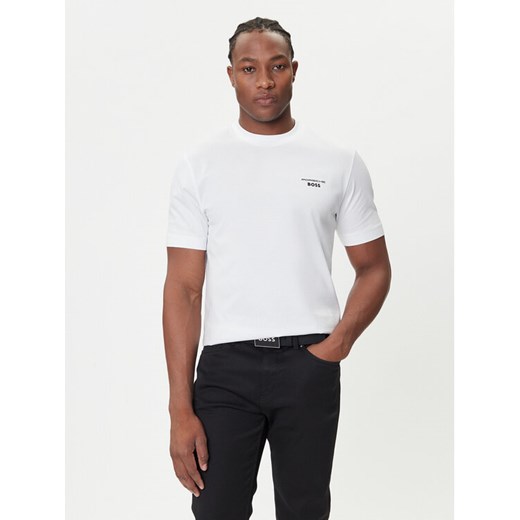 BOSS T-Shirt C-Thompson 197 PS 50543200 Biały Regular Fit ze sklepu MODIVO w kategorii T-shirty męskie - zdjęcie 184706905
