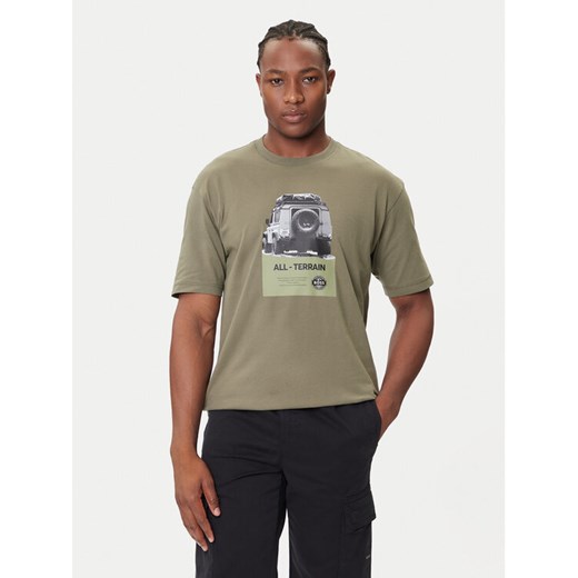 BOSS T-Shirt Te_Wagon 50546958 Zielony Relaxed Fit ze sklepu MODIVO w kategorii T-shirty męskie - zdjęcie 184706915