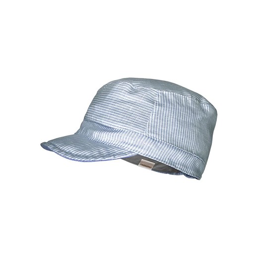 MaxiMo Dwustronna czapka w kolorze błękitno-białym Maximo 51 cm wyprzedaż Limango Polska