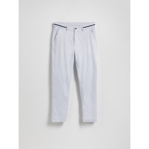Reserved - Spodnie chino slim fit - jasnoniebieski Reserved 29 Reserved