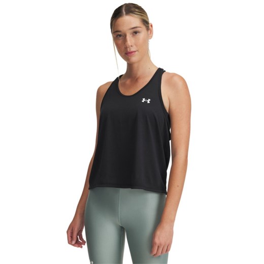 Damski top treningowy Under Armour Tech Swing Tank - czarny Under Armour XS okazyjna cena Sportstylestory.com