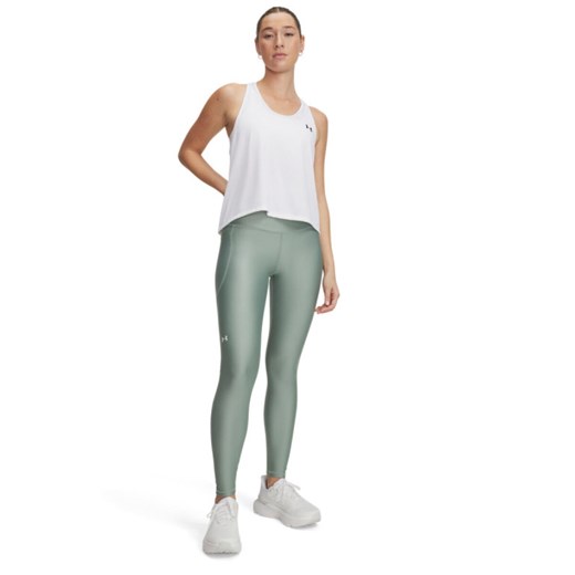 Damskie legginsy treningowe Under Armour HG Armour HiRise Leg - zielone Under Armour XS promocyjna cena Sportstylestory.com