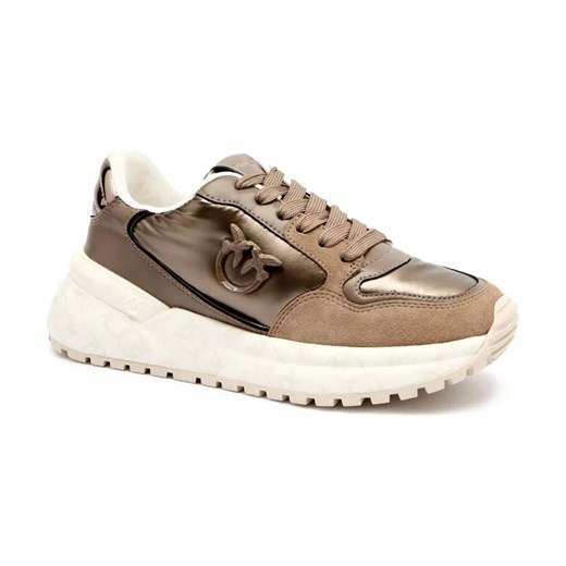 Pinko Skórzane sneakersy GEM 07 ze sklepu Gomez Fashion Store w kategorii Buty sportowe damskie - zdjęcie 184712778