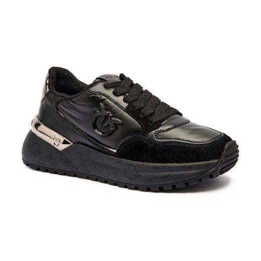 Pinko Skórzane sneakersy GEM 07 ze sklepu Gomez Fashion Store w kategorii Buty sportowe damskie - zdjęcie 184712779