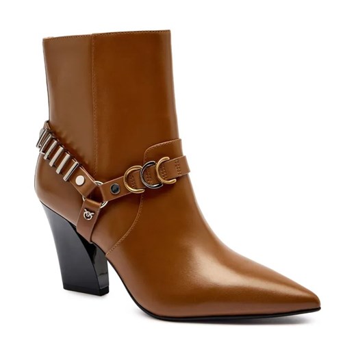 Pinko Skórzane kowbojki VIOLA 02 ze sklepu Gomez Fashion Store w kategorii Kozaki damskie - zdjęcie 184712787