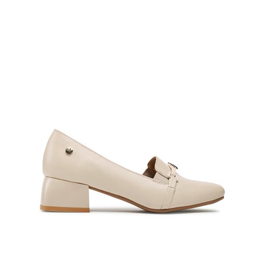 Półbuty Maciejka 05970-22/00-1 Beżowy ze sklepu eobuwie.pl w kategorii Półbuty damskie - zdjęcie 184714076