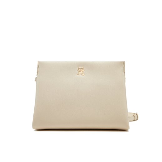 Tommy Hilfiger Torebka Th Legacy Mini Crossover AW0AW17225 Écru ze sklepu MODIVO w kategorii Listonoszki - zdjęcie 184714409