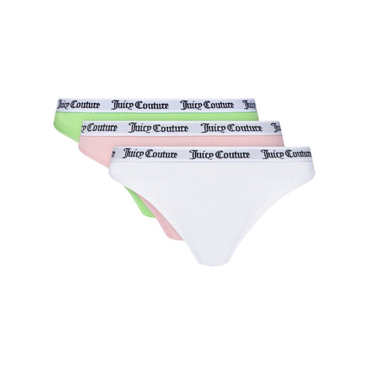 Juicy Couture Komplet 3 par fig klasycznych Diddy JCLBR224572 Kolorowy ze sklepu MODIVO w kategorii Majtki damskie - zdjęcie 184714495