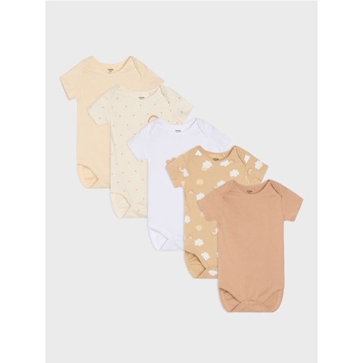 Sinsay - Body 5 pack - biały ze sklepu Sinsay w kategorii Body niemowlęce - zdjęcie 184720355