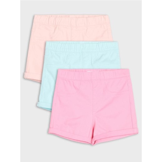 Sinsay - Szorty 3 pack - wielobarwny ze sklepu Sinsay w kategorii Spodenki dziewczęce - zdjęcie 184720516