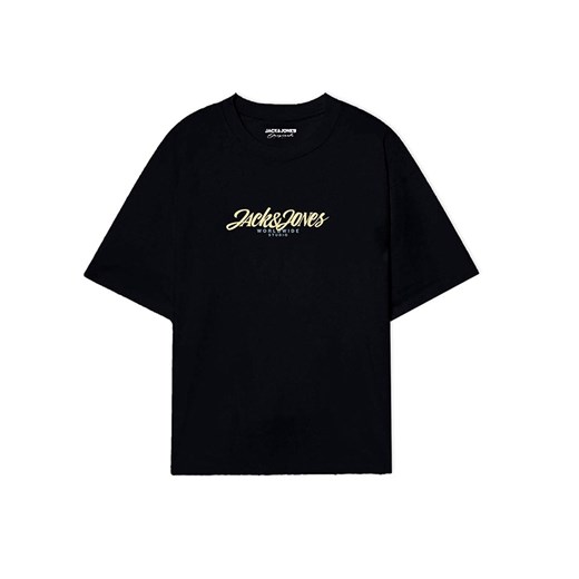 JACK &amp; JONES Junior Koszulka w kolorze czarnym ze sklepu Limango Polska w kategorii T-shirty chłopięce - zdjęcie 184722198