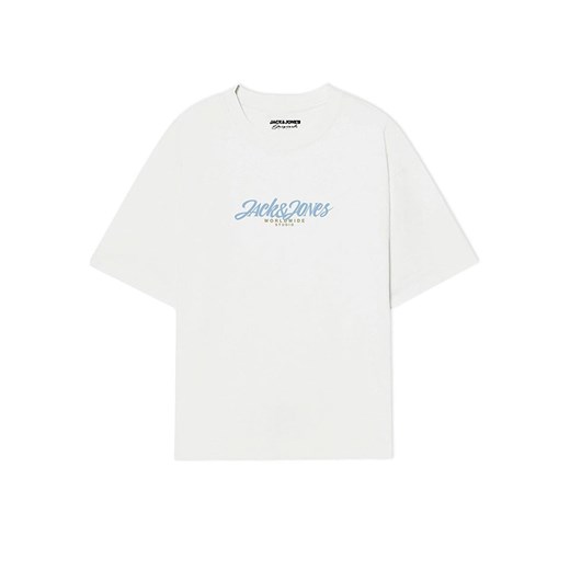 JACK &amp; JONES Junior Koszulka w kolorze białym ze sklepu Limango Polska w kategorii Bluzki dziewczęce - zdjęcie 184722199