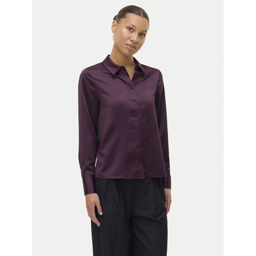 Vero Moda Koszula Merle 10334598 Fioletowy Regular Fit ze sklepu MODIVO w kategorii Koszule damskie - zdjęcie 184722409