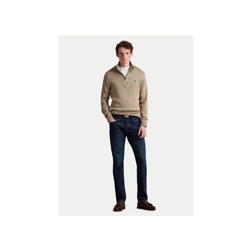 Polo Ralph Lauren Sweter 710859939510 Beżowy Regular Fit Polo Ralph Lauren M MODIVO