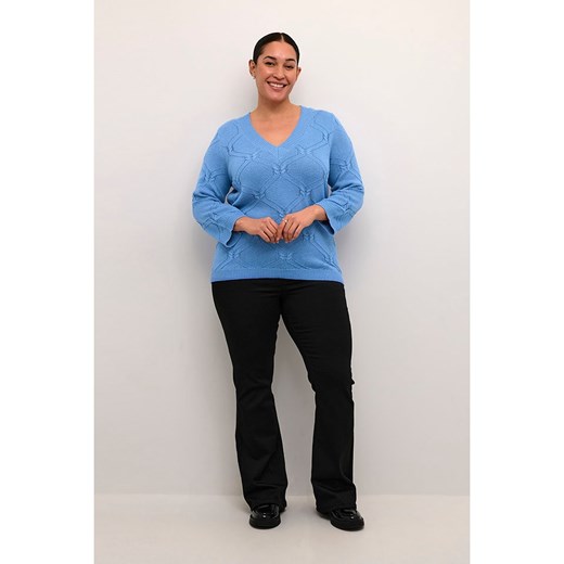 Kaffe Sweter w kolorze błękitnym Kaffe M wyprzedaż Limango Polska