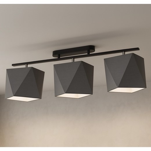 Lampa sufitowa 3-punktowa szara regulowana DETROIT ze sklepu Lysne w kategorii Lampy sufitowe - zdjęcie 184724146