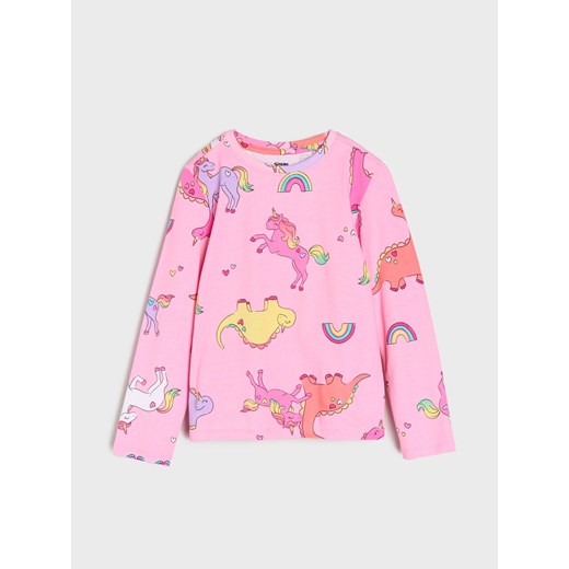 Sinsay - Koszulki z długimi rękawami 5 pack - wielobarwny Sinsay 116 (5-6 l) Sinsay