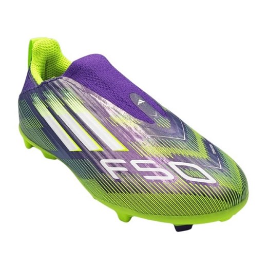 Buty piłkarskie adidas F50 League Ll FG/MG Jr JH7743 fioletowe 35 ButyModne.pl
